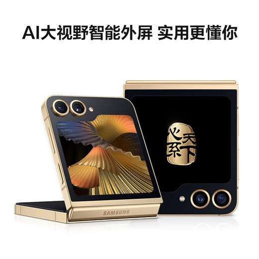 三星 W25 Flip 折叠屏手机SM-W7025(陶瓷黑) 商品图5