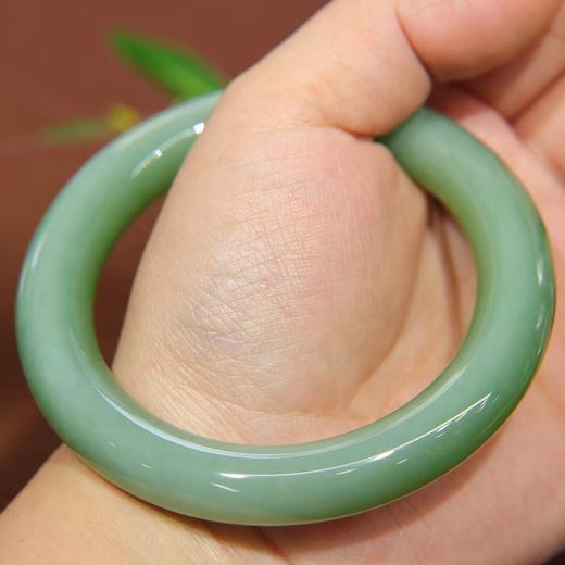 和田玉碧玉手镯--尾款 商品图0