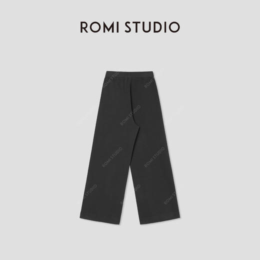 ROMI STUDIO环保优可丝依翡丝混纺加绒弹力宽松休闲裤 RWCSXG1608 商品图1
