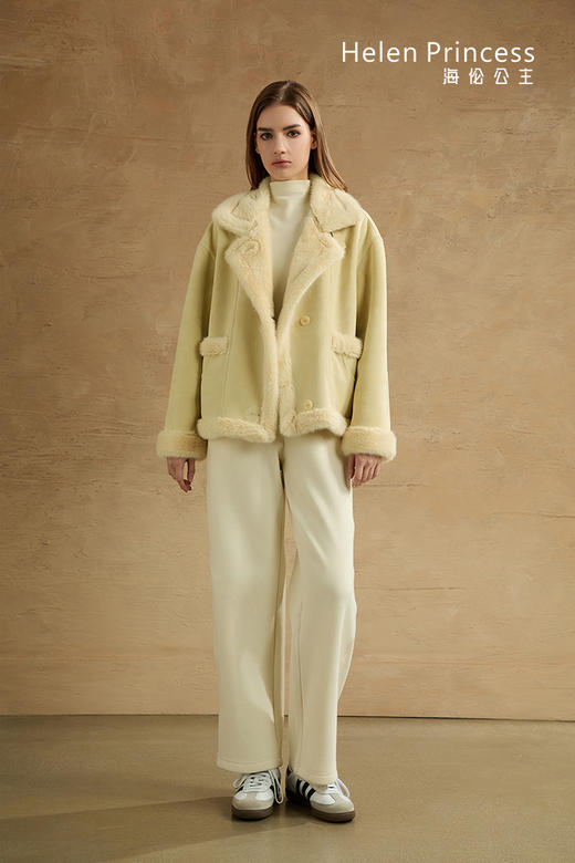 清新减龄毛绒外套 商品图0