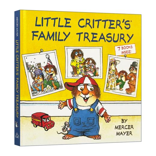 小毛人怪物系列精装7个故事合集 英文原版 Little Critter's Family Album 英文版儿童英语启蒙图画故事书 亲子阅读绘本 进口书籍 商品图1