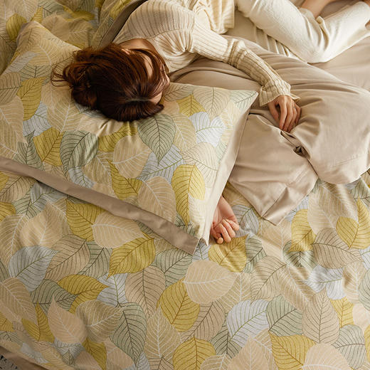 【升级柔暖技术】超柔全棉加厚磨毛四件套 保暖亲肤不起静电套件 商品图6