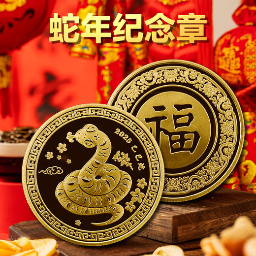 2025年蛇年纪念章 商品图0