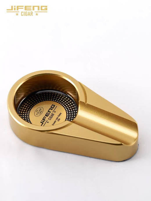 JIFENG季风金属时尚潮流个性小号随身旅行装便携式铝制雪茄烟灰缸 商品图2