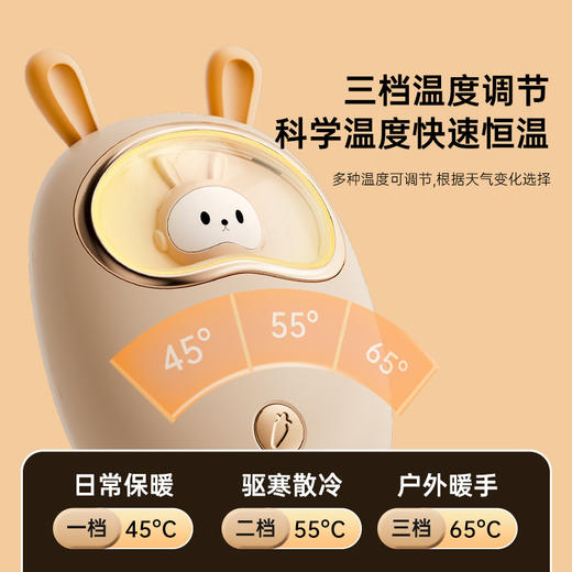 新款暖手宝可爱随身暖手宝USB充电暖手宝充电宝冬季取暖神器 商品图1