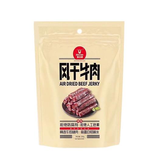 科尔沁 辣味风干牛肉 208g/袋 商品图0