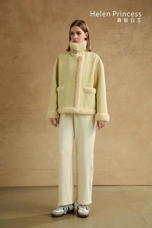 清新减龄毛绒外套 商品图2