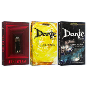 但丁神曲三部 英文原版诗歌 The Inferno Purgatorio Paradiso 地狱 炼狱 天堂  英文版进口文学书籍