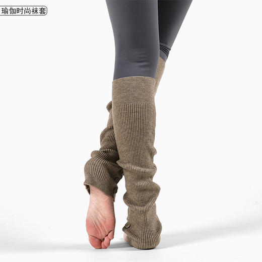 哈瓦塔（纽扣过膝）保暖加长护腿瑜伽长袜套H34003 商品图3