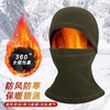拍1发2 冬季加绒保暖面罩户外运动摇粒绒头套围脖套护颈一体防风骑行面罩防寒 商品缩略图3