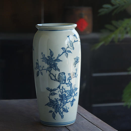 锦绣前程· 北美冬青陶瓷瓶花 商品图7