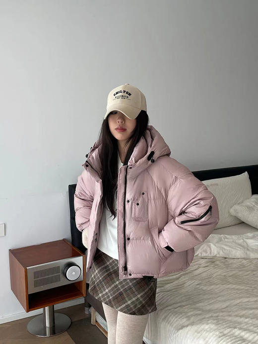 带帽抽绳羽绒面包服 9523010042 商品图6