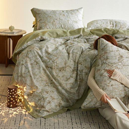 【升级柔暖技术】超柔全棉加厚磨毛四件套 保暖亲肤不起静电套件 商品图14