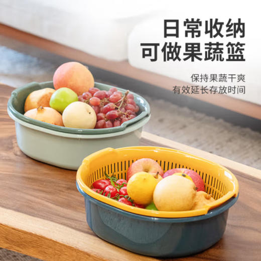 健安大号椭圆滤水箩0123 商品图1