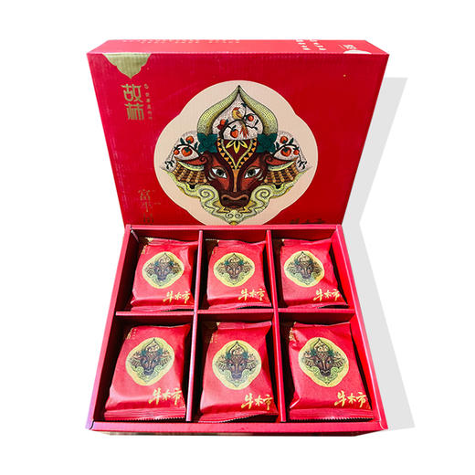 富平故柿牛柿 柿饼 一盒2斤 礼盒装独立包装  【急冻冷藏】 商品图1