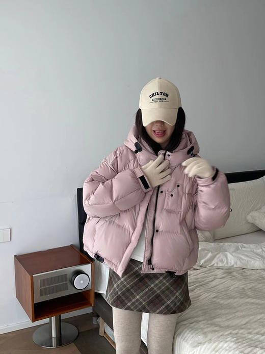 带帽抽绳羽绒面包服 9523010042 商品图1