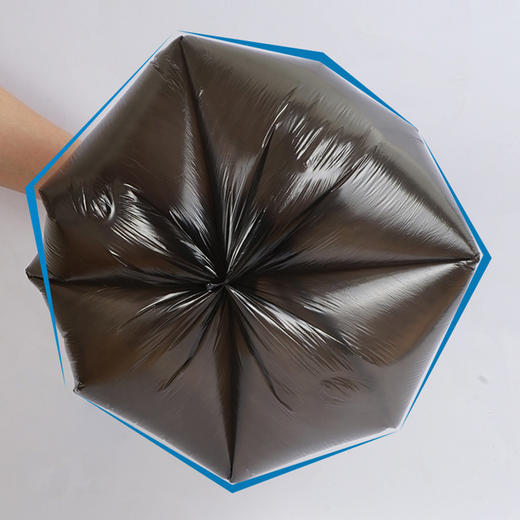 2卷100个装【直面尖硬，不惧硬物！】蓝漂我爱我家，加厚垃圾袋；承重超强，断点式设计，多色可选，不露底不漏水，吸收异味。家庭、餐厅、办公室必备神器！ 商品图3