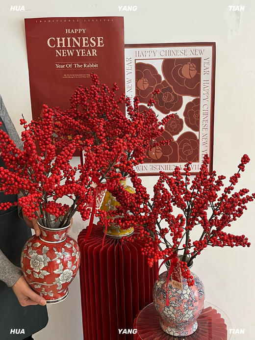 福满新岁· 北美冬青套瓶 商品图2
