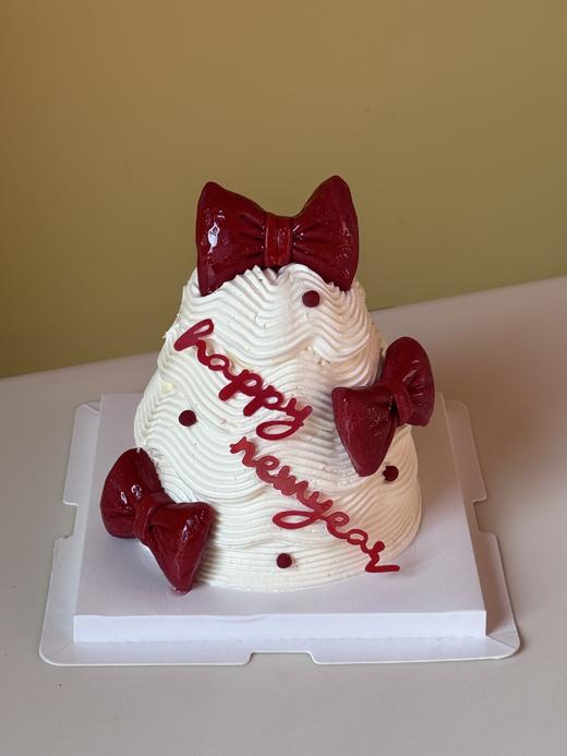 2025新年/跨年蝴蝶结圣诞树造型 商品图0