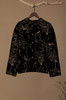 阑夜金线喜上梅梢绣花丝绒外套 商品缩略图0