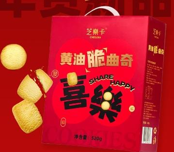 芝樂卡 黄油脆曲奇520g 商品图0