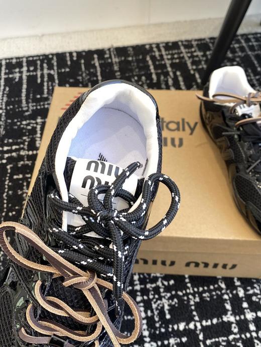 新配色网面情侣款！MIUMIU/NB530联名25ss运动鞋，牛皮搭配网面时髦复古好看到极致（HC） 商品图13