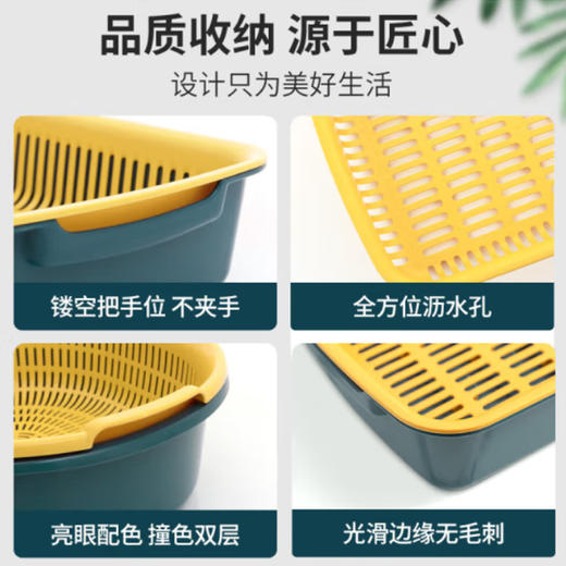 健安大号椭圆滤水箩0123 商品图2