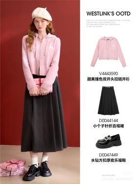 谁能拒绝水灵灵的粉色毛衣，太爱啦