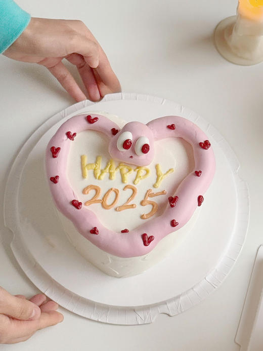 2025跨年心形蛇年蛋糕 商品图7