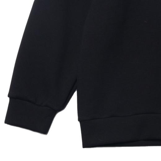 WY102新款明线切割设计感卫衣男女秋冬休闲宽松时尚长袖百搭上衣 商品图3