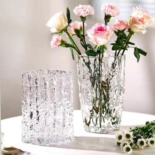 🔥【慕系MUXI轻奢艺术感冰川花瓶】✨精致的生活需要用心打造，🉐取悦自己很简单，只需要一束鲜花绿叶。🌈美丽的鲜花🌺，也需要一个高颜值的花瓶来衬托 商品图2