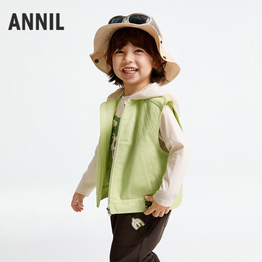 男童马夹春季新款安奈儿童装实体店同款XB512531 商品图2