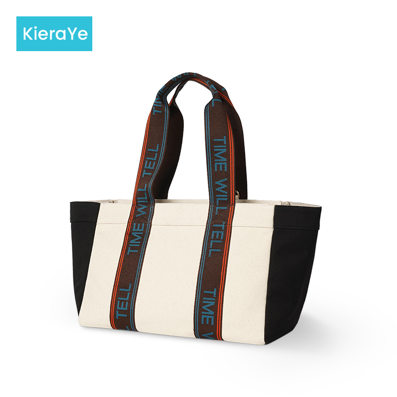 趁早Kieraye【塔塔托特包】大容量单肩斜跨手拎防泼水帆布休闲通勤包