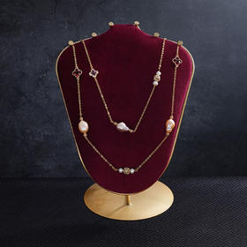 子佩集珍珠毛衣链【ZMYL-67】珍珠镀金2412