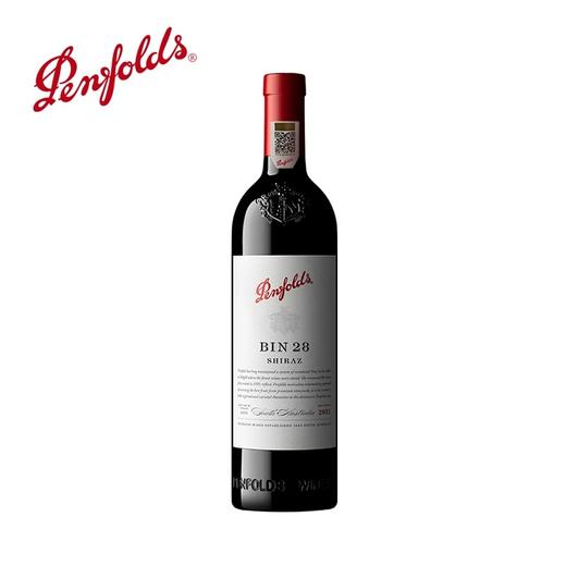 【国行正品】奔富 Penfolds Bin28 设拉子红葡萄酒750ml 澳洲原瓶进口 送礼宴请 商品图1