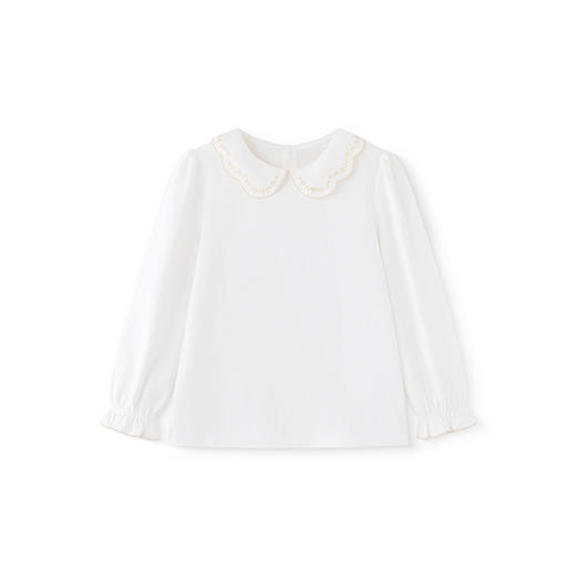 【商场同款】英氏儿童T恤春夏季长袖女宝休闲打底衫纯棉2025新款 商品图4