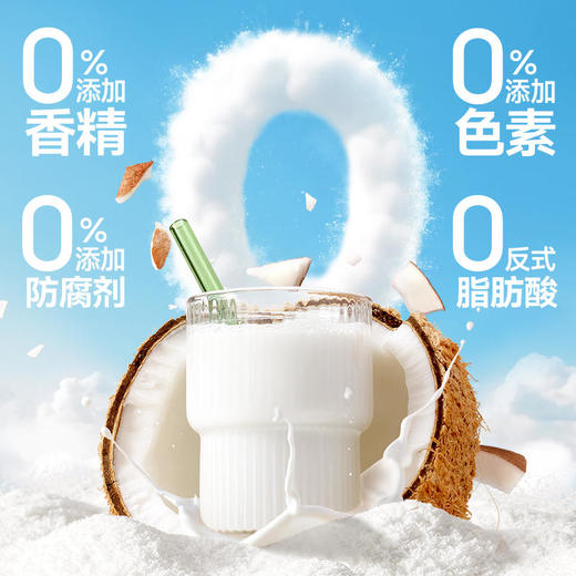 海南特产 南国纯椰子粉 生椰鲜萃  专利工艺  不加白砂糖  无色素  无防腐剂  无反式脂肪酸 商品图2