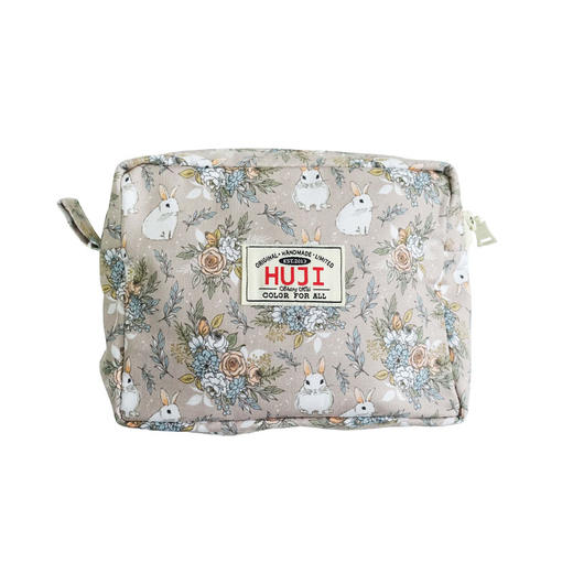 HUJI祤集Motley收纳包插画花园兔兔 商品图4