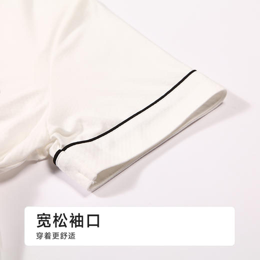 都市丽人女士正价棉质短袖套装薄针织提花好睡好眠短袖类LHH1B1 商品图8