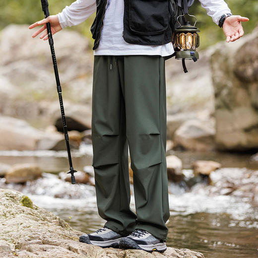 【一裤两穿 三防面料】SENDMR 秋冬新款男女同款户外降落伞裤（常规/加绒款） 商品图13