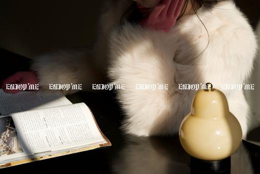 【门店同款】ENJOY冬季“福”贵汀花语皮草外套 160644294 商品图11