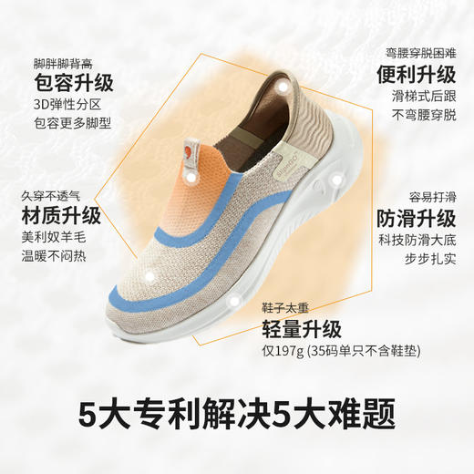 【美利奴羊毛丝滑秒穿一脚蹬】响午美利奴羊毛丝滑秒穿一脚蹬 商品图5