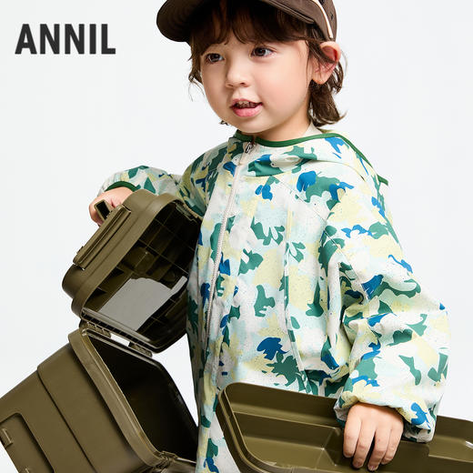 男童梭织外套春季新款安奈儿童装实体店同款XB515564 商品图1