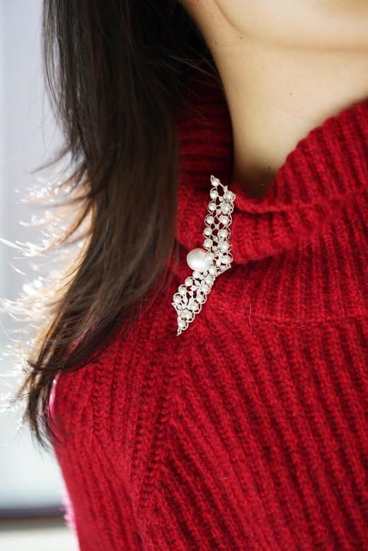 巴洛克胸花「蕾丝」 商品图2