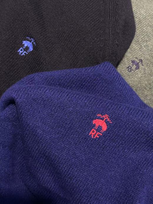 BK兄弟 Red Fleece红羊系列 男士经典刺绣小标 羊毛圆领针织衫毛衣 Z-12380 商品图4