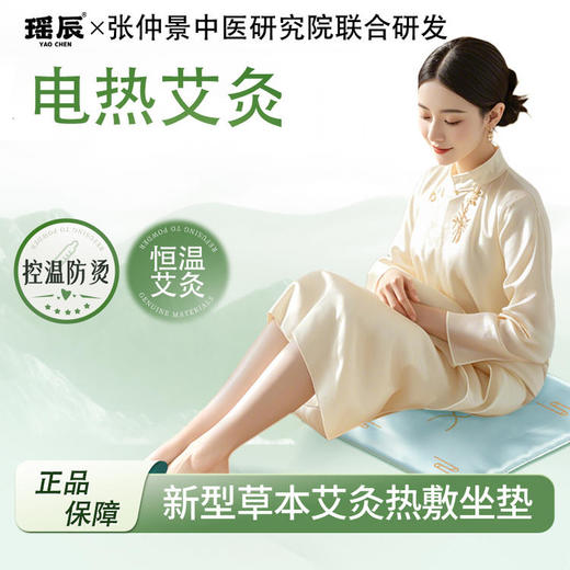 瑶辰新型艾灸草本热敷垫/坐垫 全身通用 9档控温 商品图1