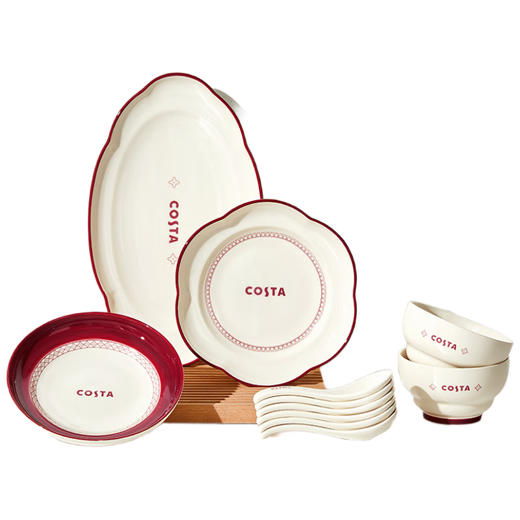 Costa陶瓷餐具-胭脂CO-CJ004【LXJYCJ2.0】 商品图0