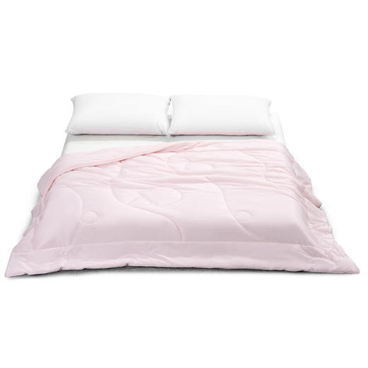 水星家纺夏被空调被 凉感抗菌针织夏被(奶冰粉)【LXGWDXY2.0】 商品图0