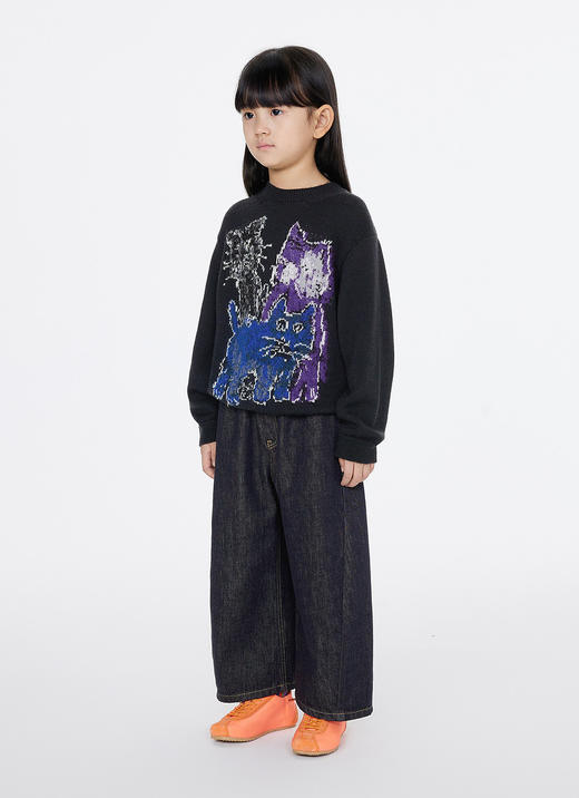 jnby   25年春款  长袖套头毛衫  1P1312120 商品图11