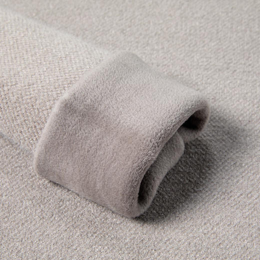 【仿貂绒】罗蒙加绒毛衣男保暖护脖半高领毛衣男加绒针织衫男士毛衣 商品图6